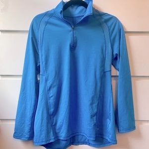 Champion Women’s Blue Quarter Zip - Size M